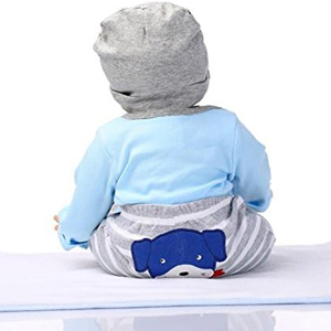 عروسک نوزاد پسر 56 سانتی مدل Scnbom lifelike reborn dolls ZY605721_اسباب بازی